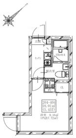 フラシア北赤羽の間取り