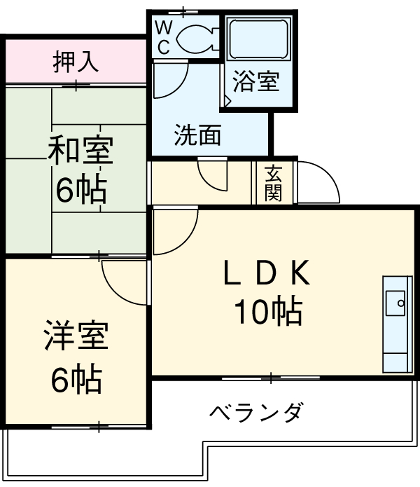 フォート・イエローストーンの間取り