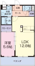 サンフラワー諏訪の間取り