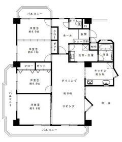 ロイヤルプリンスの間取り