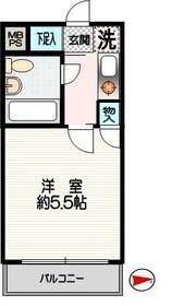 クリオ妙蓮寺壱番館の間取り