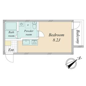 グランドハイツ西国立の間取り