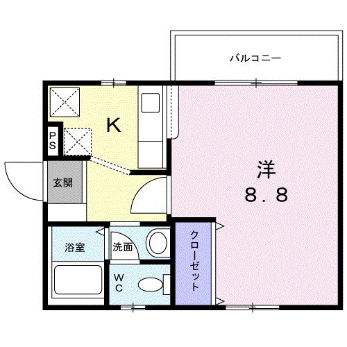 セントサウスの間取り