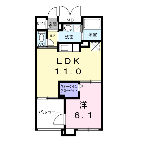 グレースの間取り