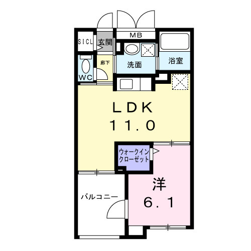 グレースの間取り