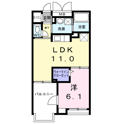 グレースの間取り