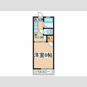 コーポ天神の間取り