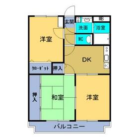 ユーミー若木の間取り