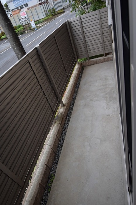 10/17 バルコニー