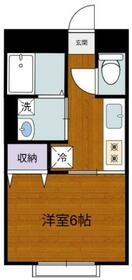 ハピネスⅢの間取り