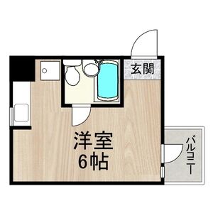 リエス東堀川・205号室の間取り