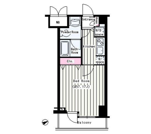 Maholla Minami Magomの間取り