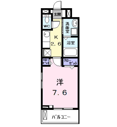 セレーノ カーサの間取り