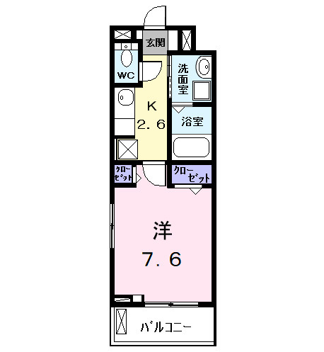 セレーノ　カーサ・03040号室の間取り