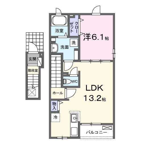 ブリランテ アイの間取り