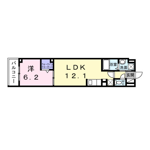 CREVANCE亀戸の間取り