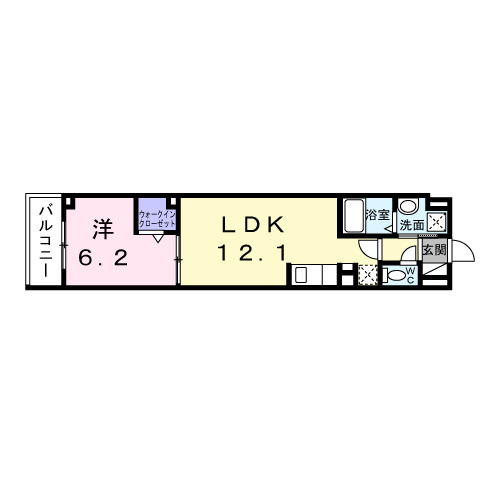 CREVANCE亀戸の間取り