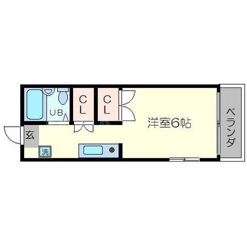 フラワーハウスの間取り