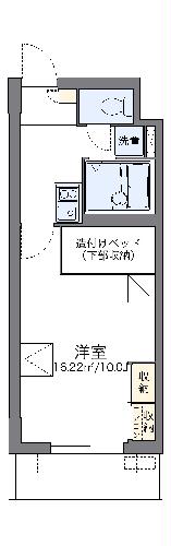 レオパレスパルコートCの間取り