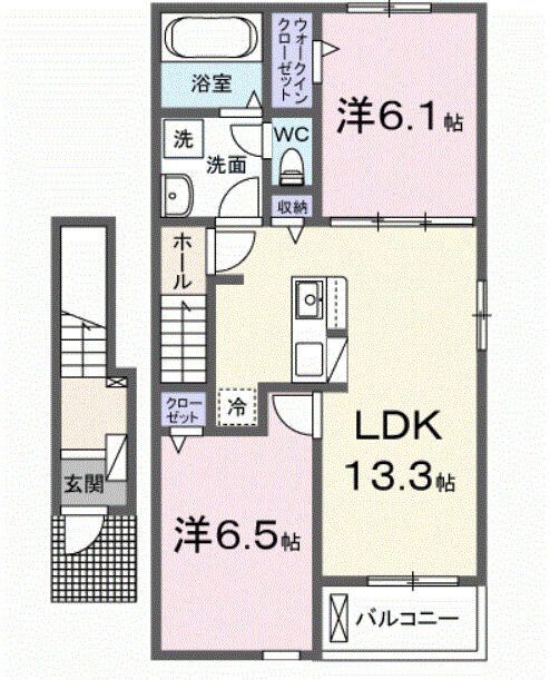 ヌーベル アネックスの間取り