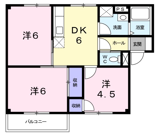 プラドール岡崎の間取り