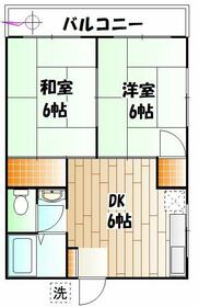 カーサシマダ・201号室の間取り