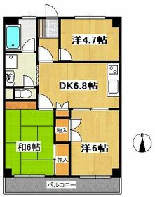 第2メゾン大泉の間取り