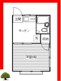 ハイツALBAの間取り