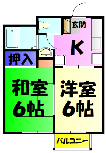 タカラレジデンスの間取り