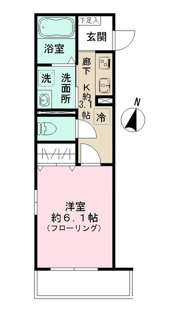 プルマージュの間取り