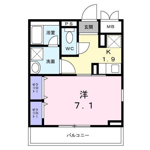 シャノワールの間取り