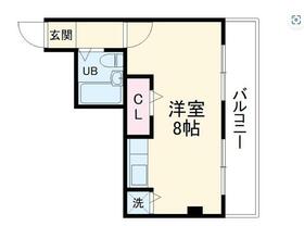 クレール若竹の間取り