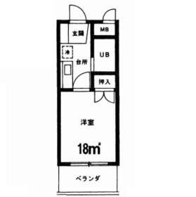 アーバンハイム府中・312号室の間取り