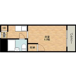 ルーミングハウス梶の間取り