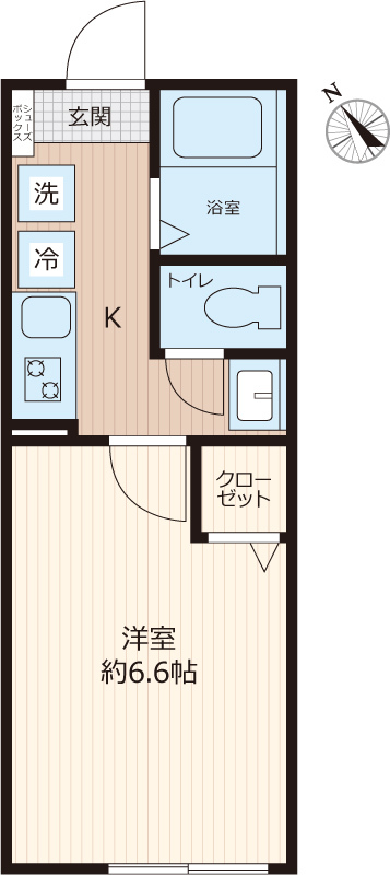 パークライフ松戸の間取り