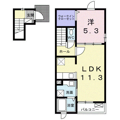 ブリックの間取り