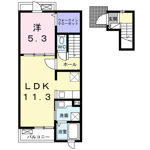 リジエールⅡの間取り