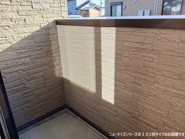 アクアヴィラ　Ｂのバルコニー