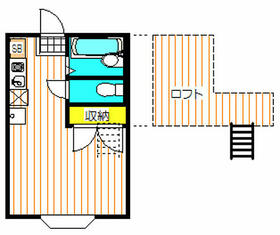 グレース南大沢Bの間取り