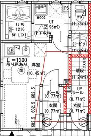 グランソフィア上福岡・101号室の間取り