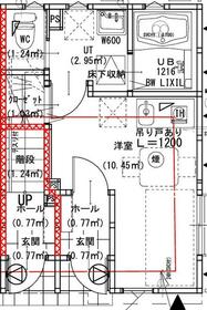 グランソフィア上福岡・104号室の間取り