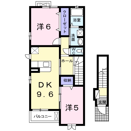 ラ フェーリアの間取り