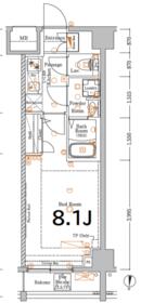 XEBEC亀戸の間取り