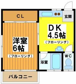 ヴィラ松井の間取り