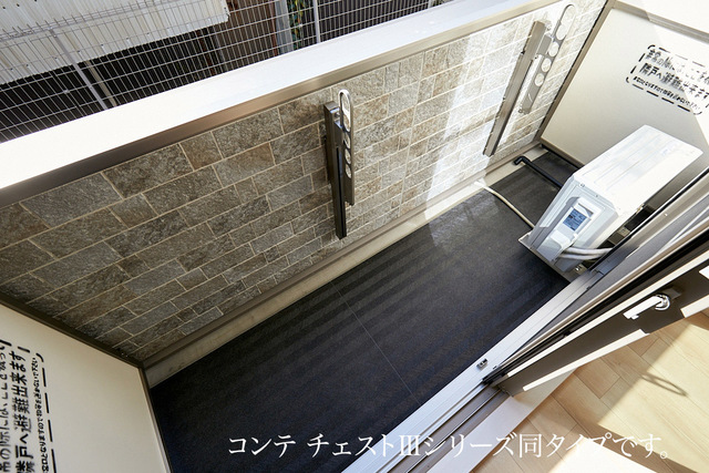 12/24 バルコニー