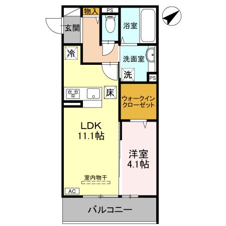 La Maison 本町の間取り