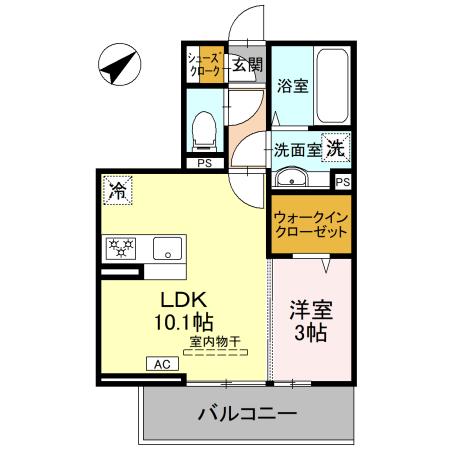 La Maison 本町の間取り