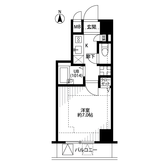 プレール・ドゥーク豊島園の間取り
