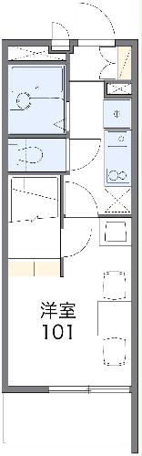 レオパレス里の間取り