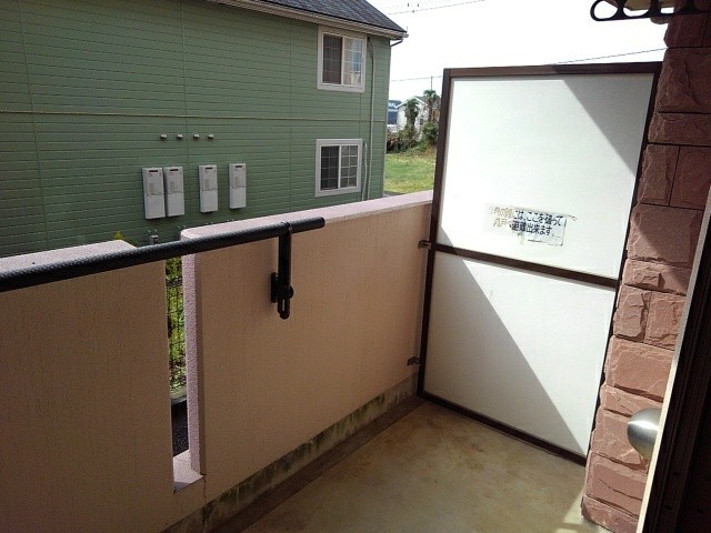 12/21 バルコニー